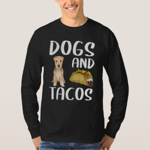 Camiseta Cães E Tacos Lakeland Terrier Comida Mexicana