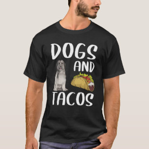 Camiseta Cães E Tacos Pastor dos Pirenéus Comida Mexicana