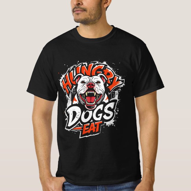 Camiseta Cães Famintos Comem (Frente)