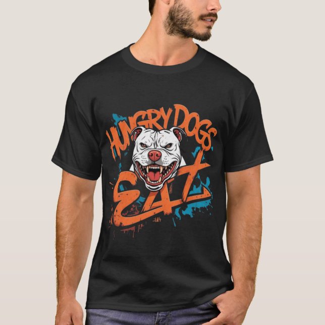Camiseta Cães Famintos Comem (Frente)
