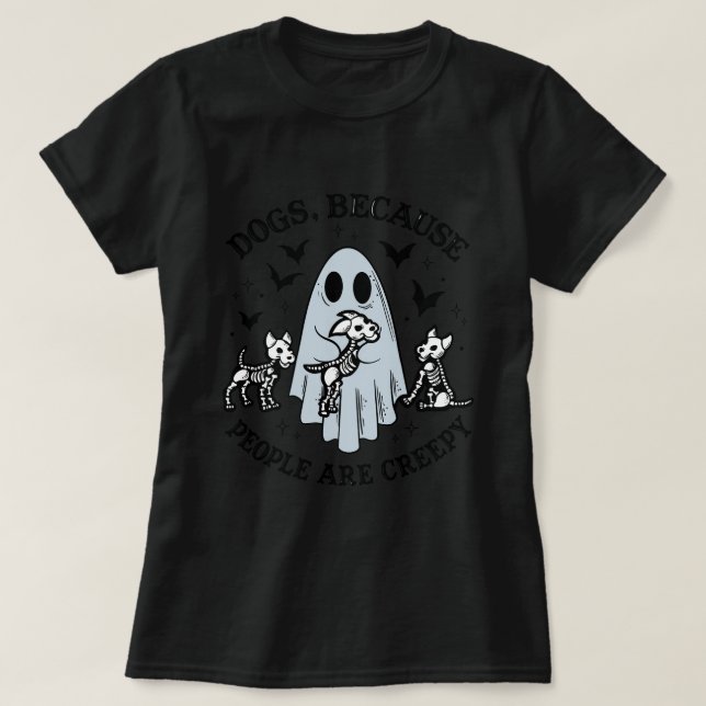 Camiseta Cães Fantasmas (Frente do Design)
