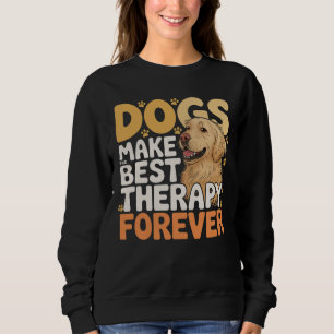 Camiseta Cães Fazem A Melhor Terapêutica Para Cães Engraçad