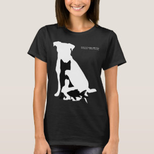 Camiseta Cães gatos pássaros peixes Serviços médicos veteri