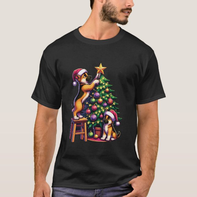 Camiseta Cães German shepherd De Animais De Companhia A Dec (Frente)
