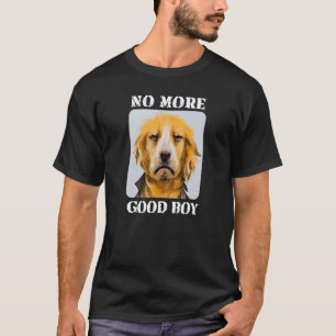 Camiseta Cães Golden Retriever Gangster Sem Cachorro Irmão