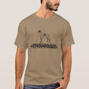 Camiseta CÃES GREYHOUND Humorosos