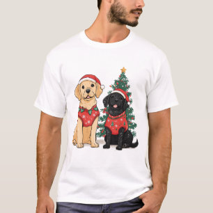 Camiseta Cães Labrador Retriever de Natal