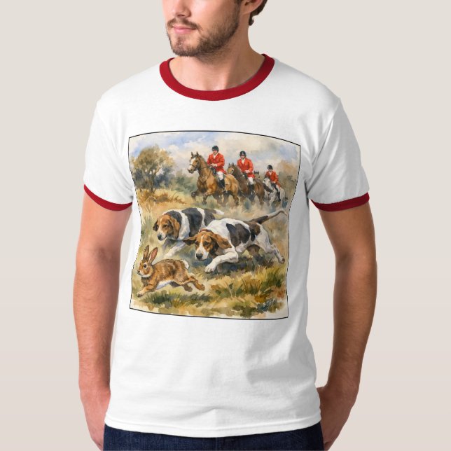 Camiseta Cães & Lebre  (Frente)