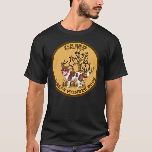 Camiseta Cães Maravilhosos do Campo Chihuahua (Frente)