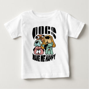 Camiseta Cães Me Fazem Feliz