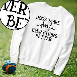 Camiseta Cães Melhoram Tudo Cachorando