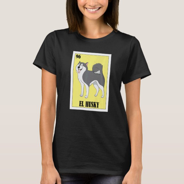 Camiseta Cães Mexicanos El Husky (Frente)