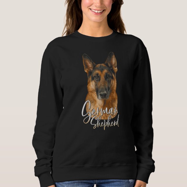 Camiseta Cães Nervosos german shepherd (Frente)