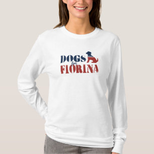 Camiseta Cães para Carly Fiorina