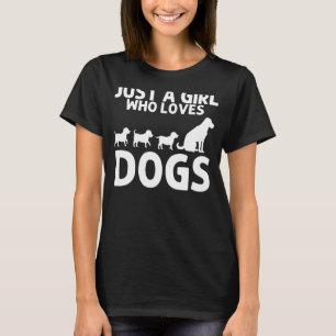 Camiseta Cães Para Mulheres Meninas Crianças Cão Cachorro C