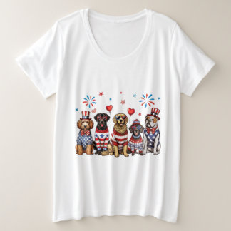 Camiseta Cães Patrióticos
