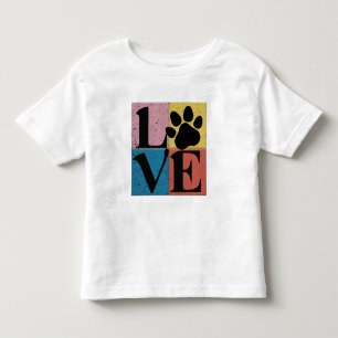 Camiseta Cães Paw Love