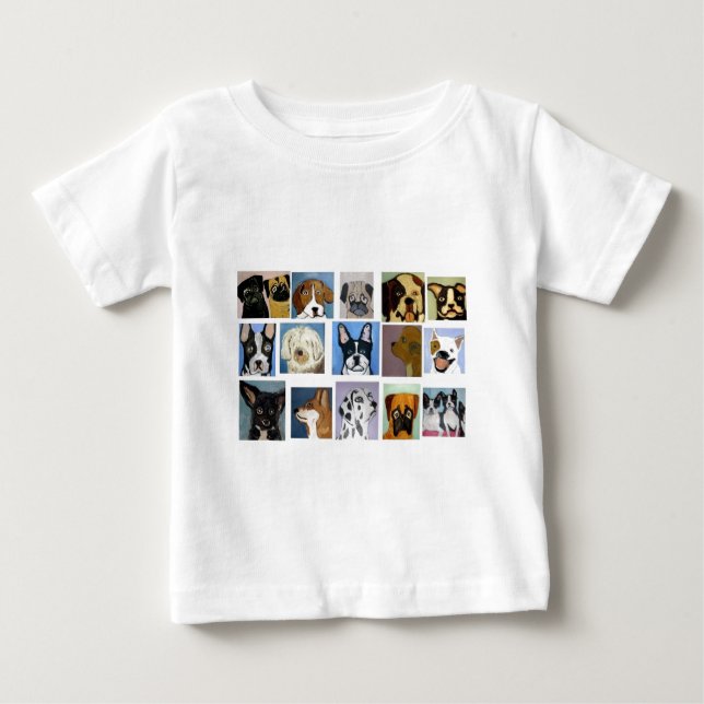 Camiseta cães pelo ginsburg de eric (Frente)