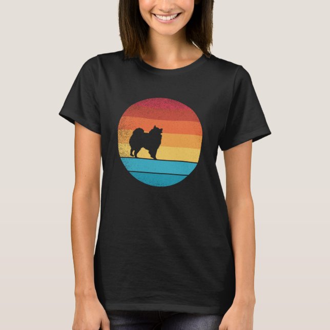 Camiseta Cães Pomeranianos e cães fofos 5 (Frente)