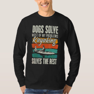 Camiseta Cães Resolvem A Maioria Dos Meus Problemas Kayakin