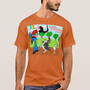 Camiseta Cães respiração aeróbia