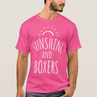 Camiseta Cães Solares E Boxer