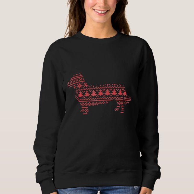Camiseta Cães Suados Feios Dachshund (Frente)