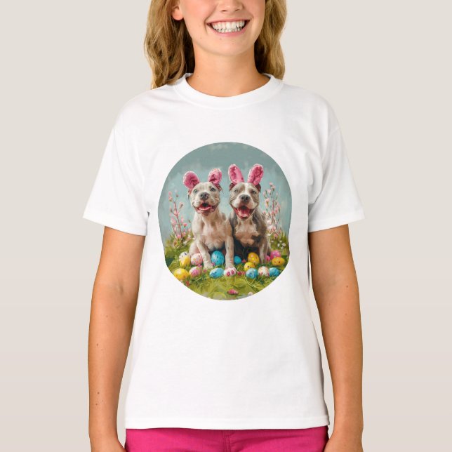 Camiseta Cães Touro-páscoa (Frente)