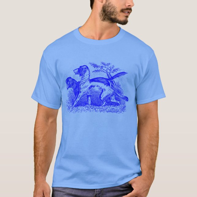 Camiseta Cães Vintage (Frente)