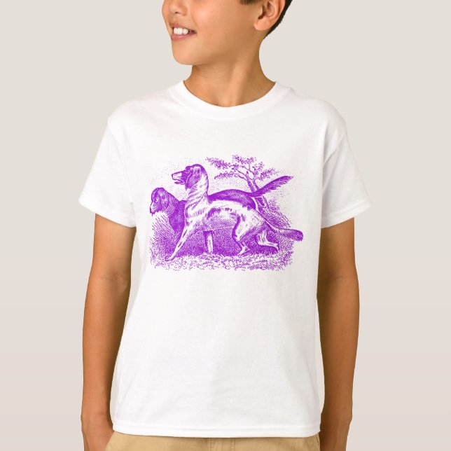 Camiseta Cães Vintage (Frente)