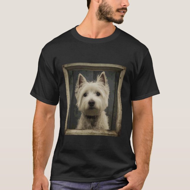 Camiseta Cães Westie - Westie 2 (Frente)