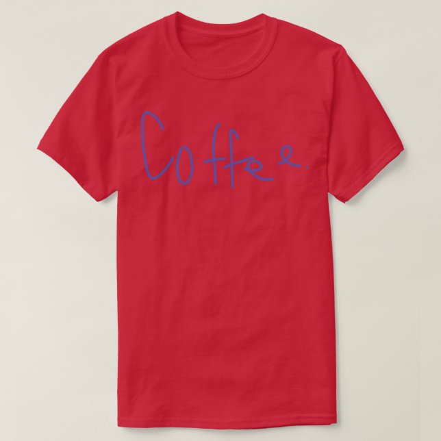 Camiseta Café (Frente do Design)