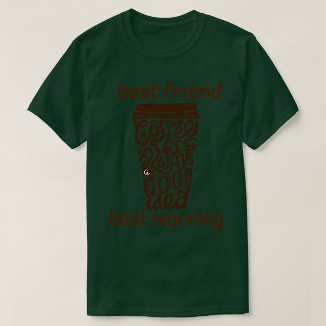 Camiseta café (Frente do Design)