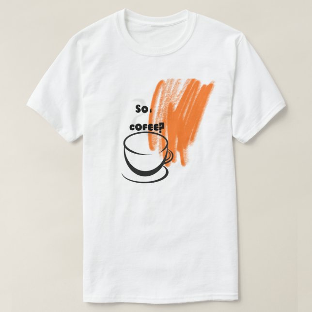 Camiseta café (Frente do Design)