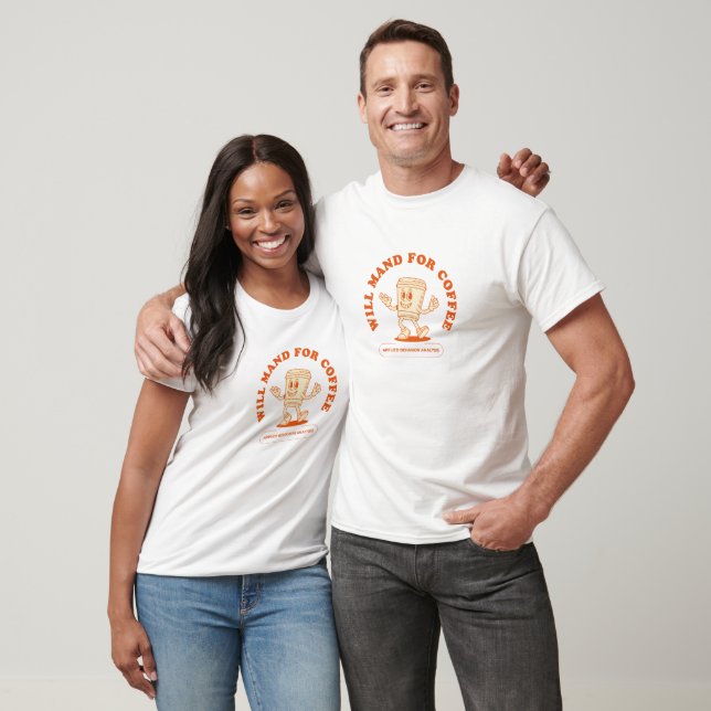 Camiseta café ABA (Unissex)