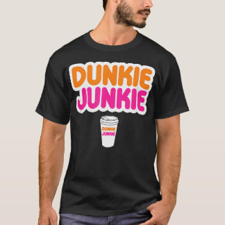 Camiseta Café Amor de Viciado em Dunkie Café Engraçado