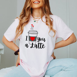 Camiseta Café Amor. Presentes Engraçados Anti-Dia de os nam