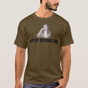 Camiseta Café antes da cama