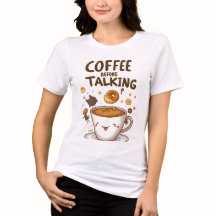 camiseta café antes de falar