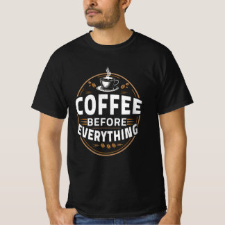 Camiseta Café Antes de Tudo – Amante de Café Vintage