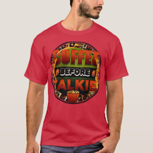 Camiseta Café antes dos amantes do TalkieCoffee