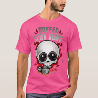 CAMISETA CAFÉ APÓS MORTE