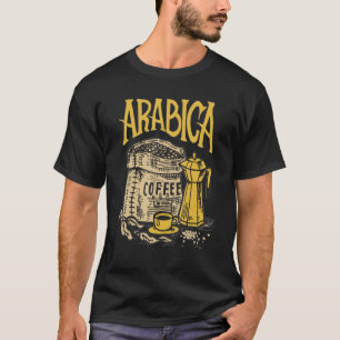 Camiseta Café Arabica É o meu café Árabe