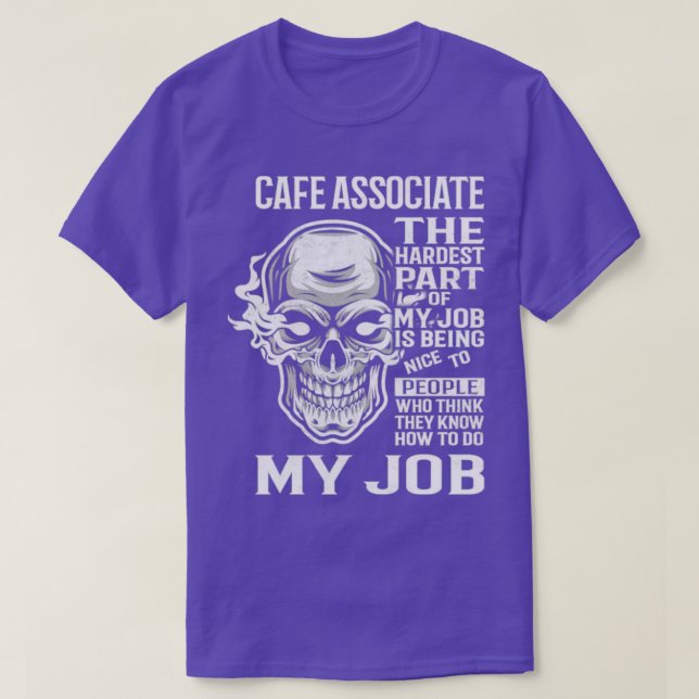 Camiseta Cafe Associate (Frente do Design)