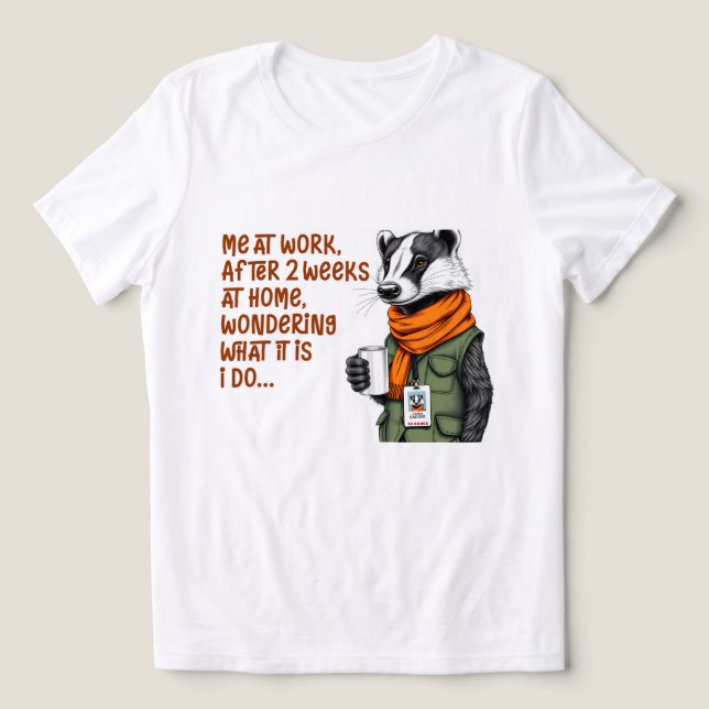 Camiseta Café Badger (Design frontal)