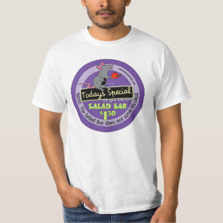 Camiseta Café - bar de salada não serve álcool