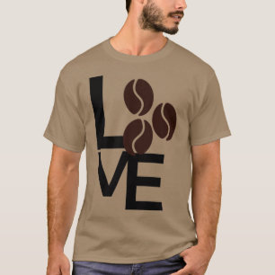 Camiseta Café Barba presente café presente café presente