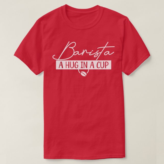 Camiseta Café Barista (Frente do Design)