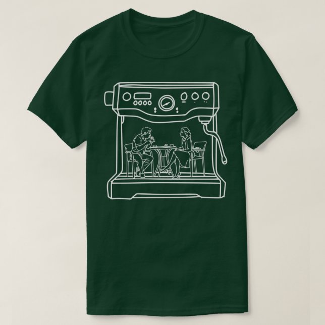 Camiseta Café Barista 10 (Frente do Design)