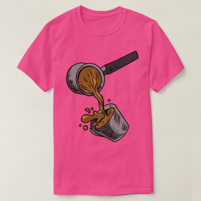 Camiseta Café Barista 11 (Frente do Design)